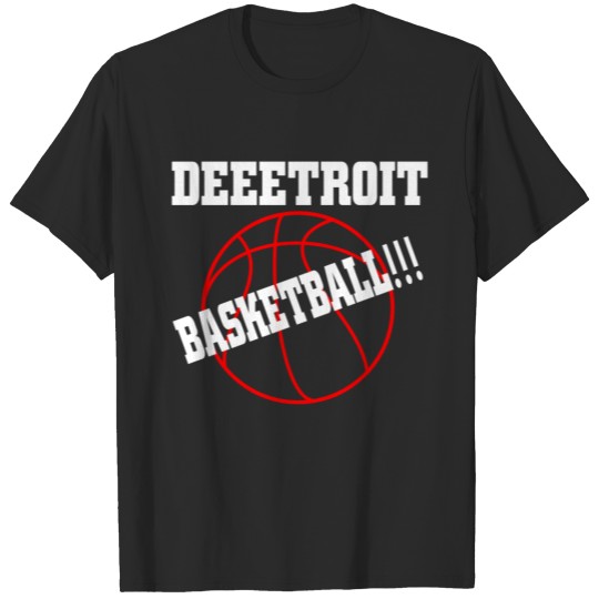 Discover Deeetroit Basketball T-shirt