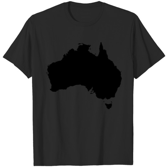 Discover Australia map T-shirt