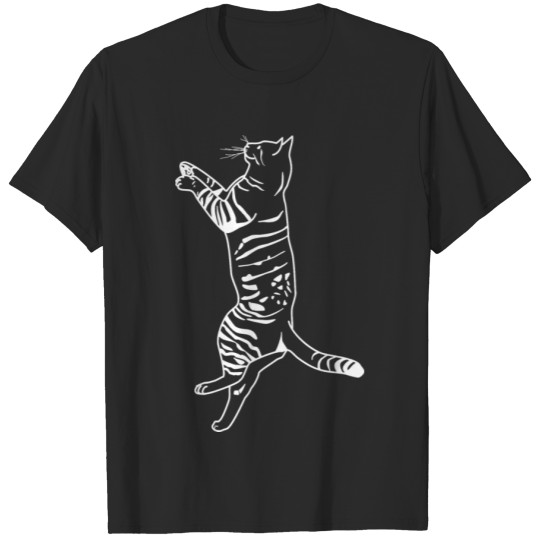 Discover Kitty Cat Jump T-shirt