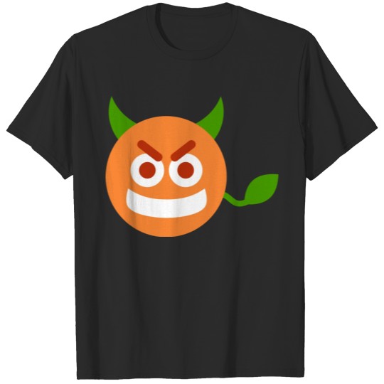 Discover evil orange devil diablo taste tasty fuit fruits T-shirt