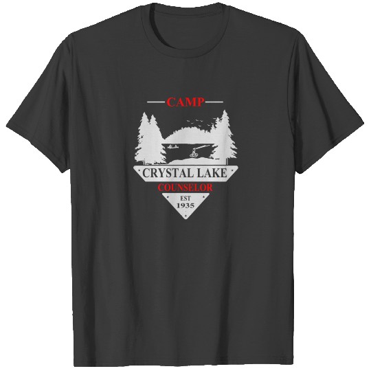 Crystal Lake Counselor 1935 Summer Parody Funny T-shirt