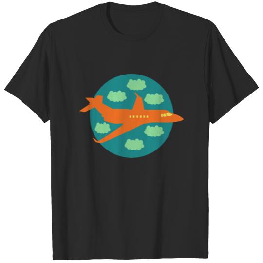 Discover Airplane Pilot Flying Gift T-shirt