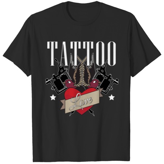 Discover Tattoo Love T-shirt