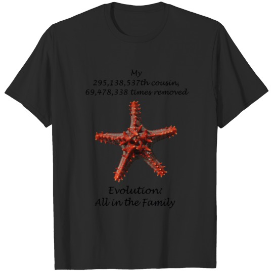 Discover Evolution Cousin Starfish T-shirt