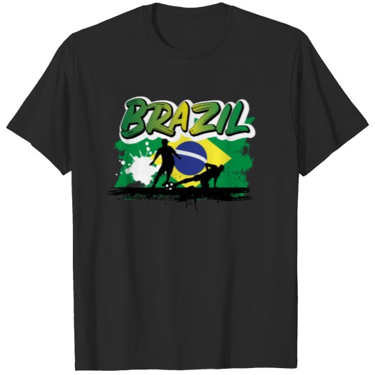 Discover Brazil Soccer Tshirt for Brazilian Fan T-shirt