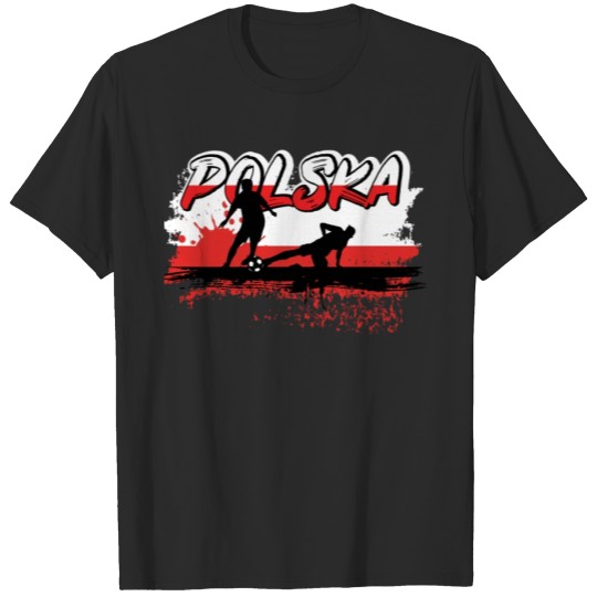 Discover Poland Soccer Shirt For Fans of Polish Team T-shirt