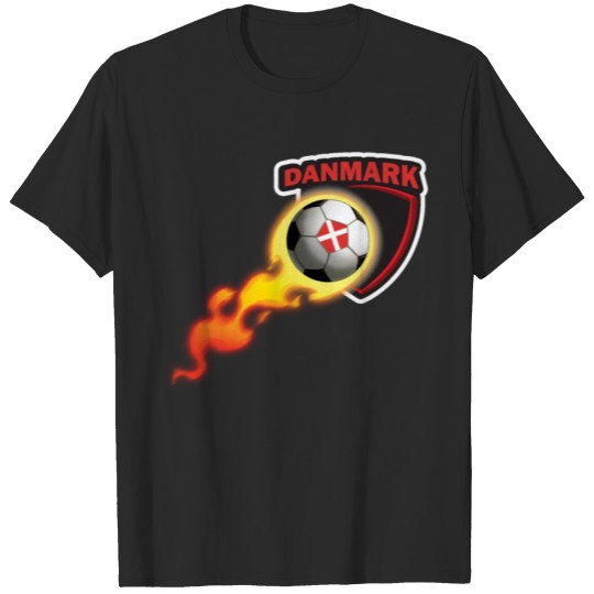 Discover Denmark Soccer Tshirt for the True Fan T-shirt