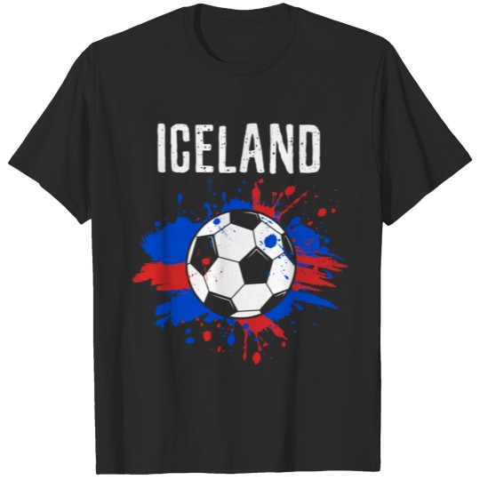 Discover Iceland Soccer Shirt Fan Football Gift Funny Cool T-shirt