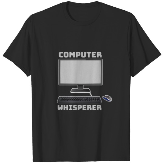 Discover Computer Whisperer with Keyboard and Mouse T-shirt