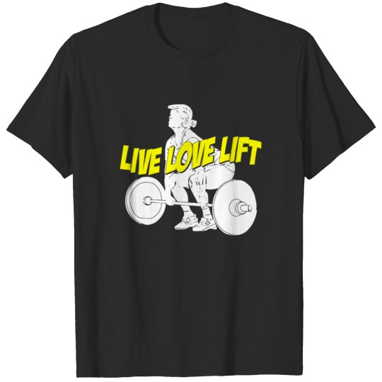 Discover Live love lift T-shirt