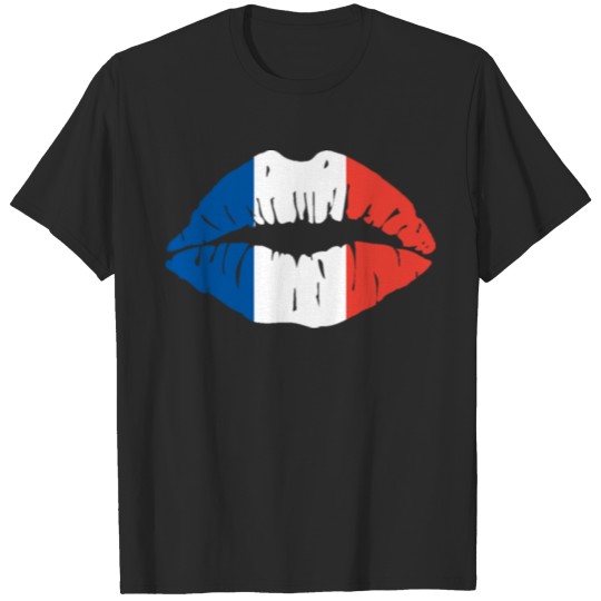 Discover France Flag Kiss World Champions soccer gift idea T-shirt