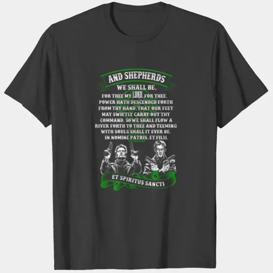 The Boondock Saints - And Shepherds we shall be T-shirt