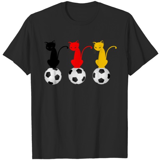 Discover German Soccer Cats T-shirt