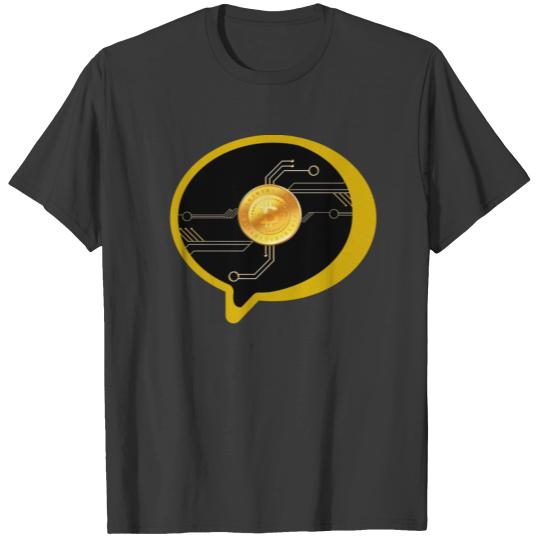 bitcoin money Nerd computer T-shirt