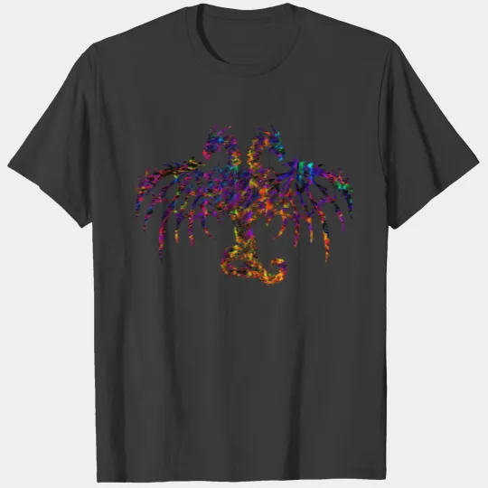 NIGHT FIRE 2 HEADED DRG T-shirt
