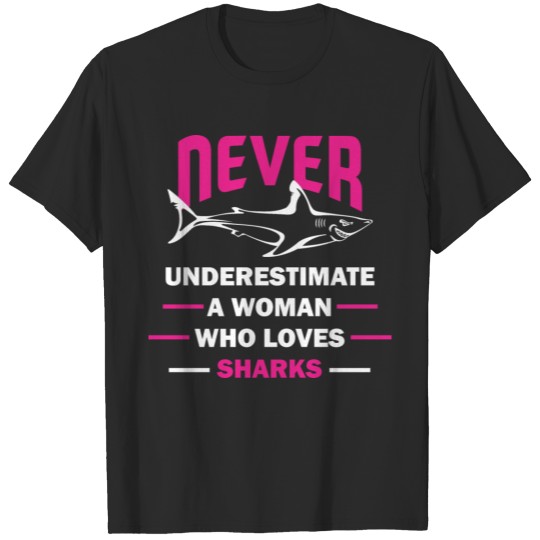 Discover NEVER UNDER ESTIMATE A WOMAN T-shirt