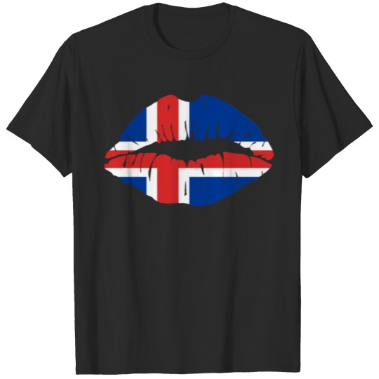 Discover Iceland Flag Kiss World Champions soccer gift idea T-shirt