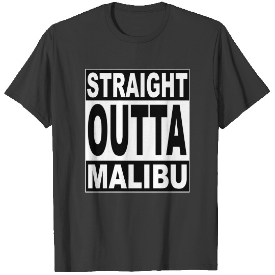 kneeslap STRAIGHT OUTTA MALIBU T-shirt