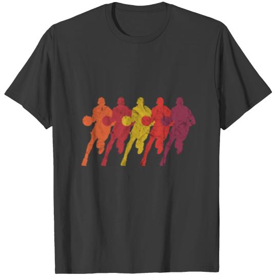Basketball Player Fan Retro Vintage Love Gift T-shirt