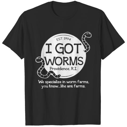Discover Worm - We specialize in worm farms like ant farm T-shirt