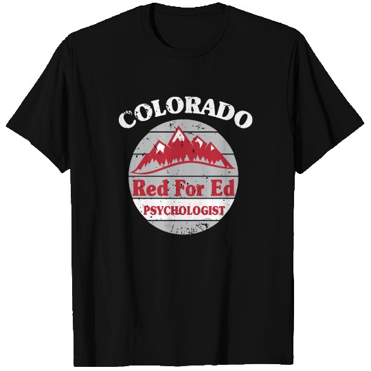 Psychologist colorado teacher T-shirt