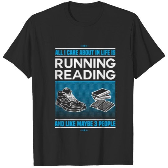 Discover Running and Reading T-shirt