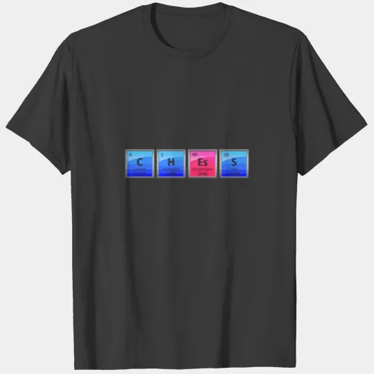 Chess - Elements Periodic Table Nerd Gift T-shirt