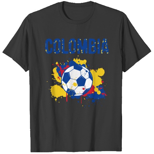 Colombia Soccer Shirt Fan Football Gift Funny Cool T-shirt