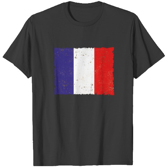 France Used look vintage gift idea T-shirt