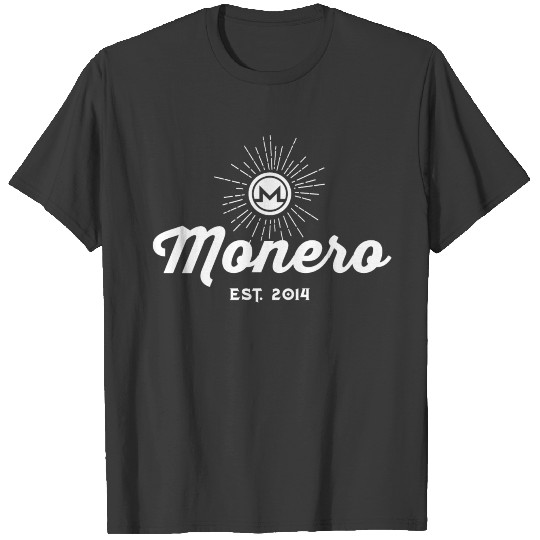 Monero Vintage 01 White T-shirt