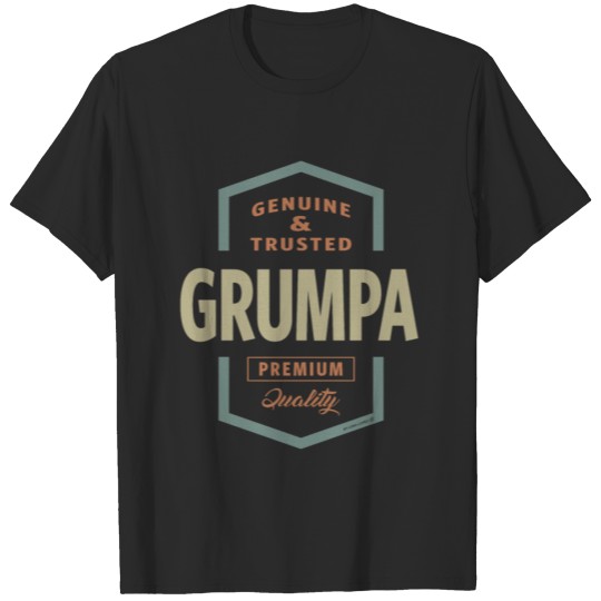Discover Genuine Grumpa T-shirt