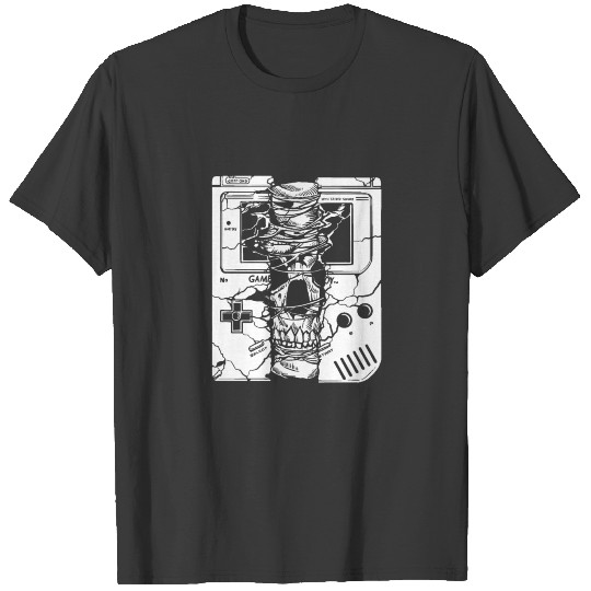 Gameboy Skull T-shirt