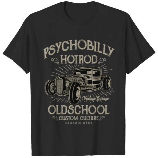 Discover Psychobilly Hotrod 2 T-shirt