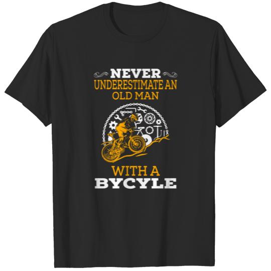 Discover Forever young age biking cycling cycling T-shirt