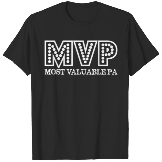 Discover MVP Most Valuable Pa Fathers Day Gift T-shirt
