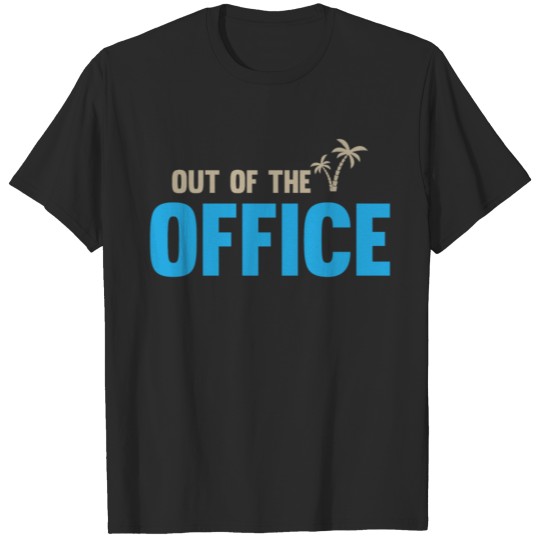 Summer Office Palm Trees Saying T-shirt