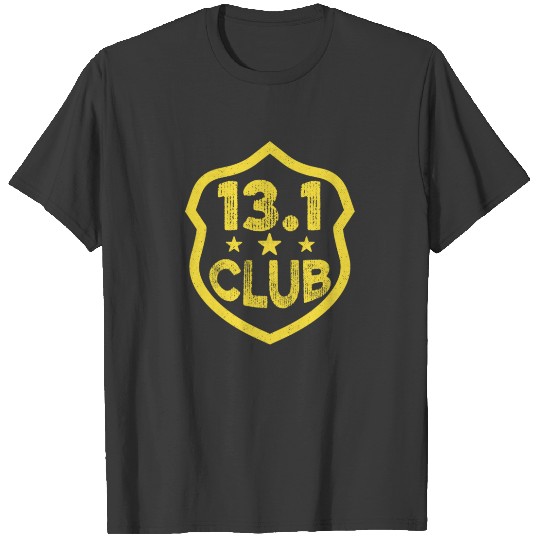 13.1 Club Running Triathlon Marathon T-shirt