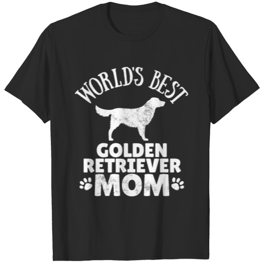 Discover Golden Retriever Dog Owner Cool Dog Mom Gift Idea T-shirt