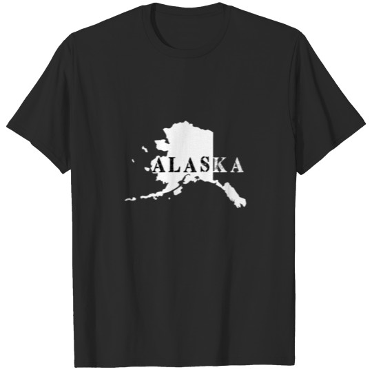 Discover Alaska Map T-shirt