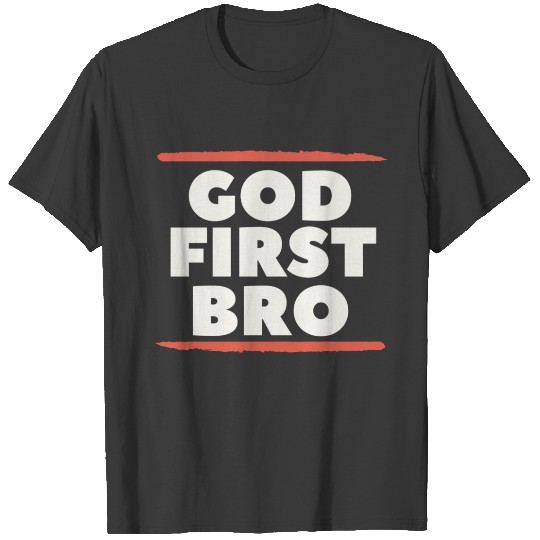 God First Bro Kids Tee T-shirt
