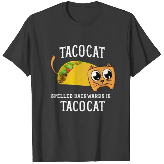 tacocat cute cat taco shirt present cat owner T-shirt