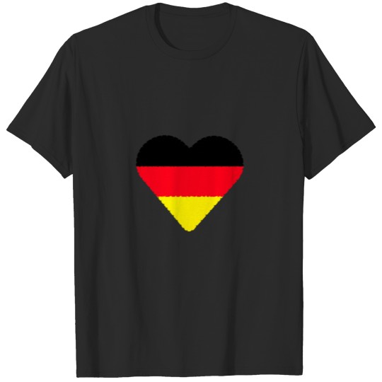 Discover Soccer Heart Germany T-shirt
