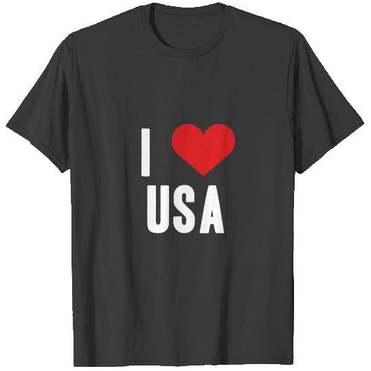 USA America love New York gift idea T-shirt