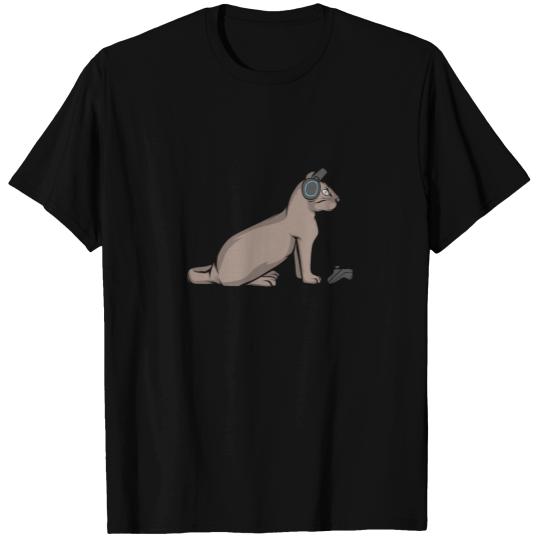 CAT KITTIE GAMER GAMING VIDEOGAMES JOYSTICK T-shirt
