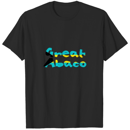 Discover great abaco T-shirt