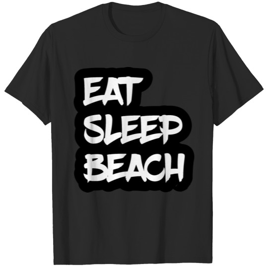 Discover Beachlife Eat Sleep Beach Sun Summer Water T-shirt