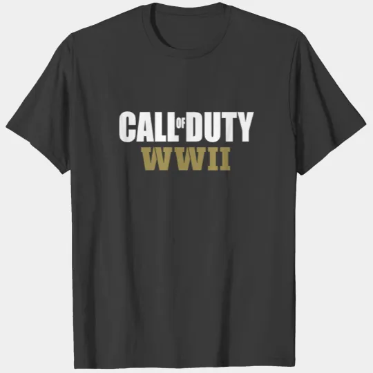 Call Of Duty WWII COD World War One Game Mens Ladi T-shirt