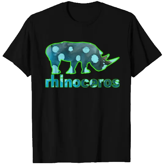 wordtease batik rhino T-shirt
