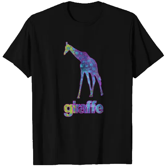wordtease batik giraffe T-shirt