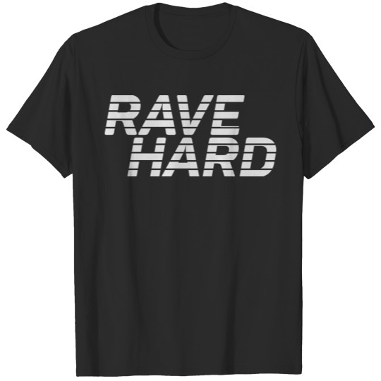 Discover Rave Hard Vector T-shirt